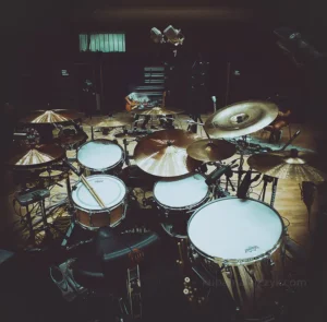 My drums in Recording Studio