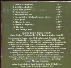 Yanina - Portret wewnętrzny